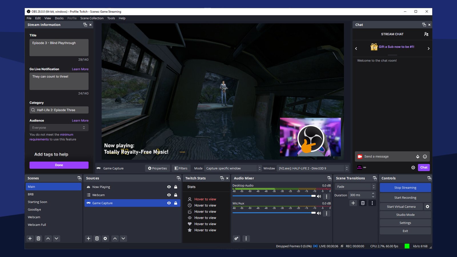 Скачать Obs Studio для Windows, полная активация