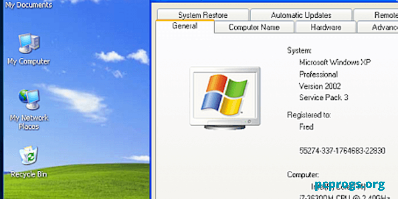 Windows XP Professional SP3