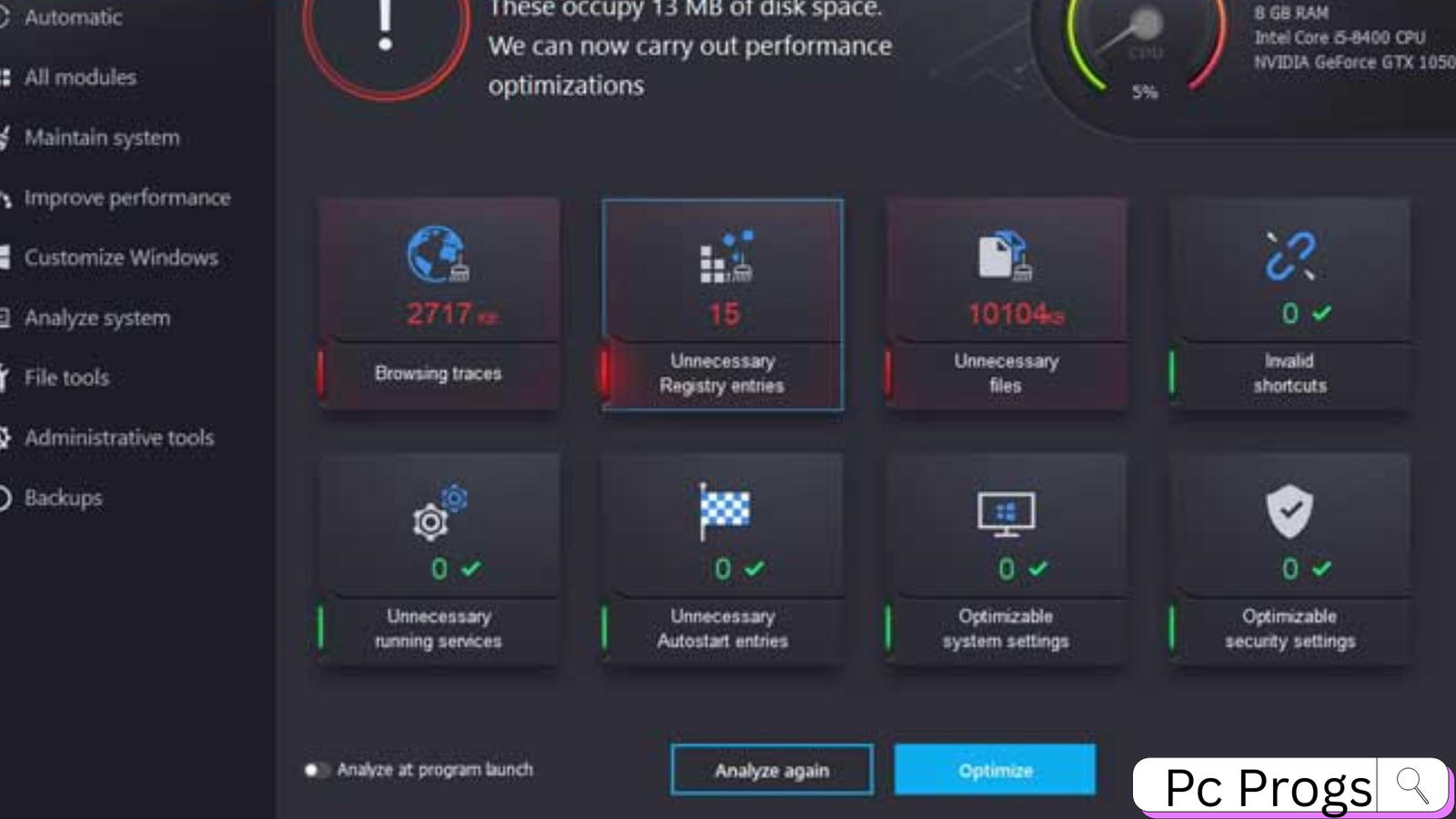 Advanced System Optimizer