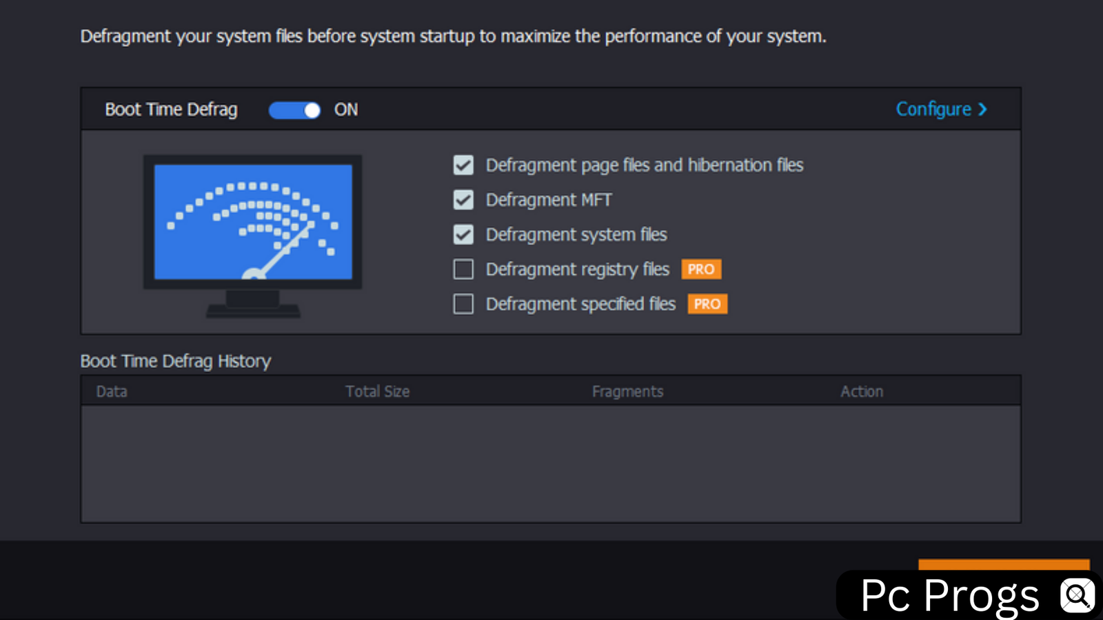 IObit Smart Defrag