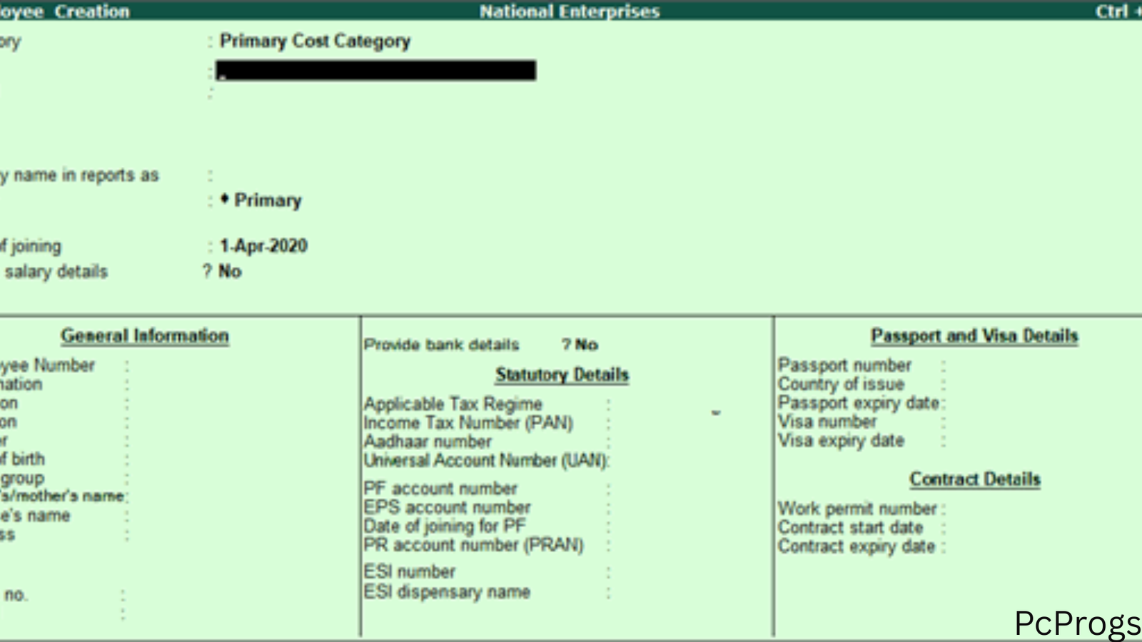  Tally ERP 9