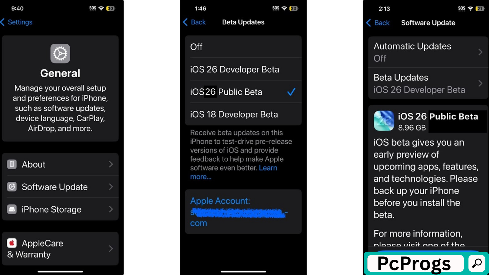 iOS 26 Public Beta